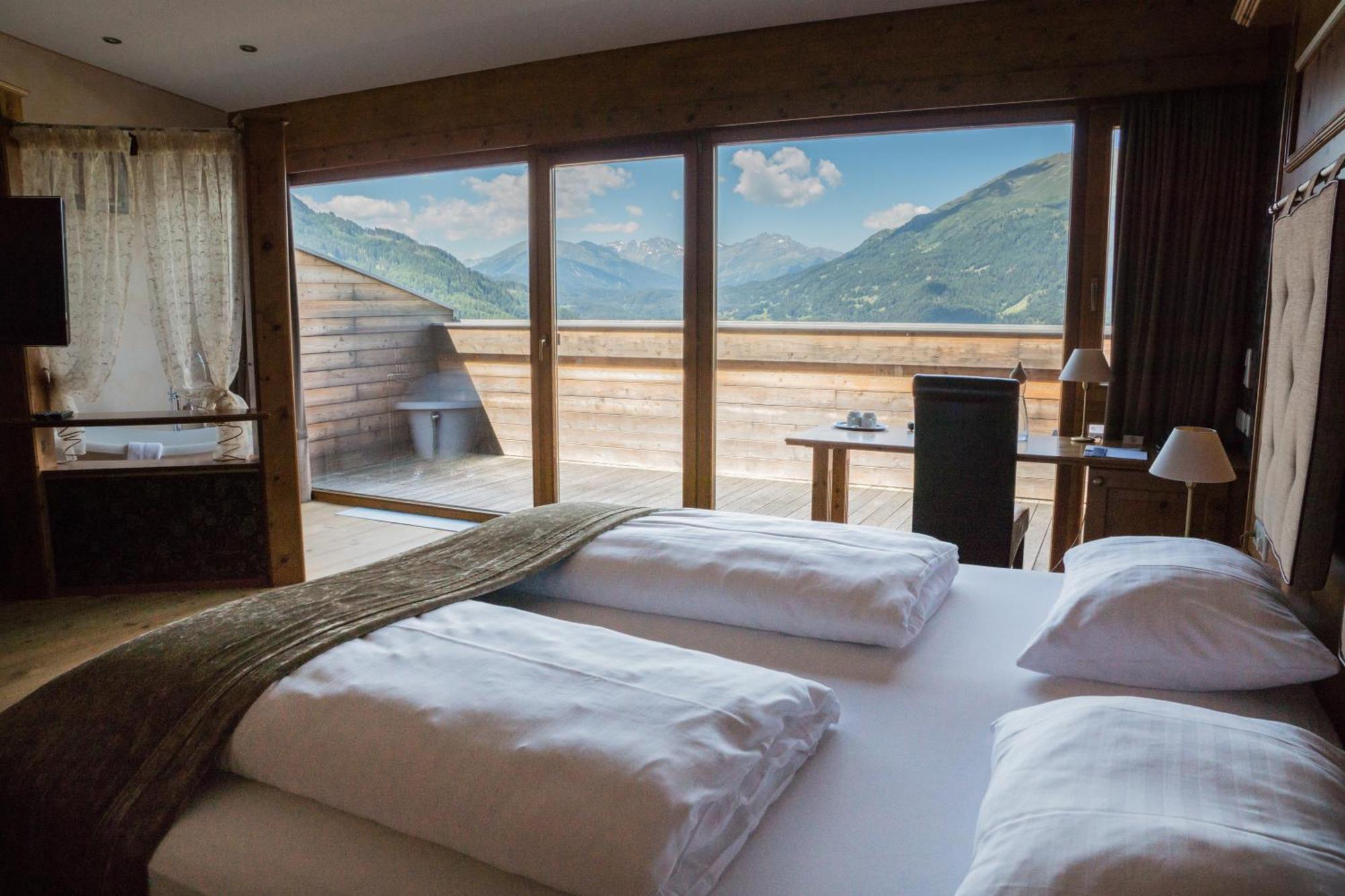 Wellness Aparthotel Panorama Alpin - Ferienwohnungen Jerzens Im Pitztal מראה חיצוני תמונה
