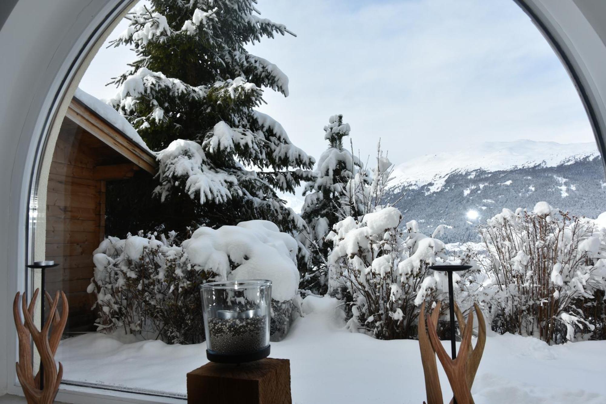 Wellness Aparthotel Panorama Alpin - Ferienwohnungen Jerzens Im Pitztal מראה חיצוני תמונה
